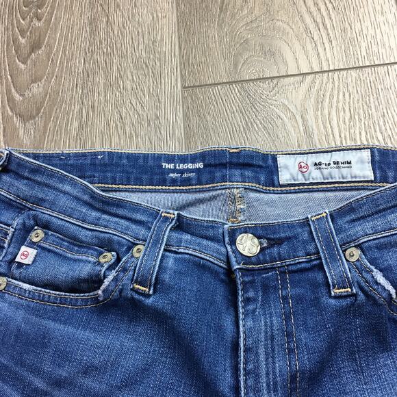 Adriano Goldschmied The Legging Super Skinny Denim Jeans Blue Wash 26R - Picture 4 of 9